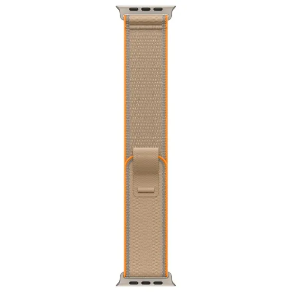 Apple Watch Series Ultra 4 49mm Natural Titanium Case with Sand Trail Loop S/M